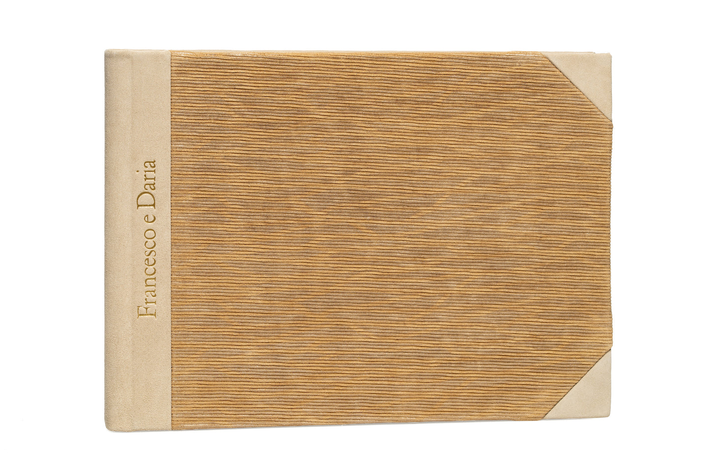 Album Matrimoniale Digitale in Pelle Scamosciata | Con bauletto abbinato