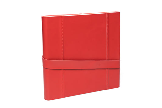Album in Pelle Rossa | Con cintura