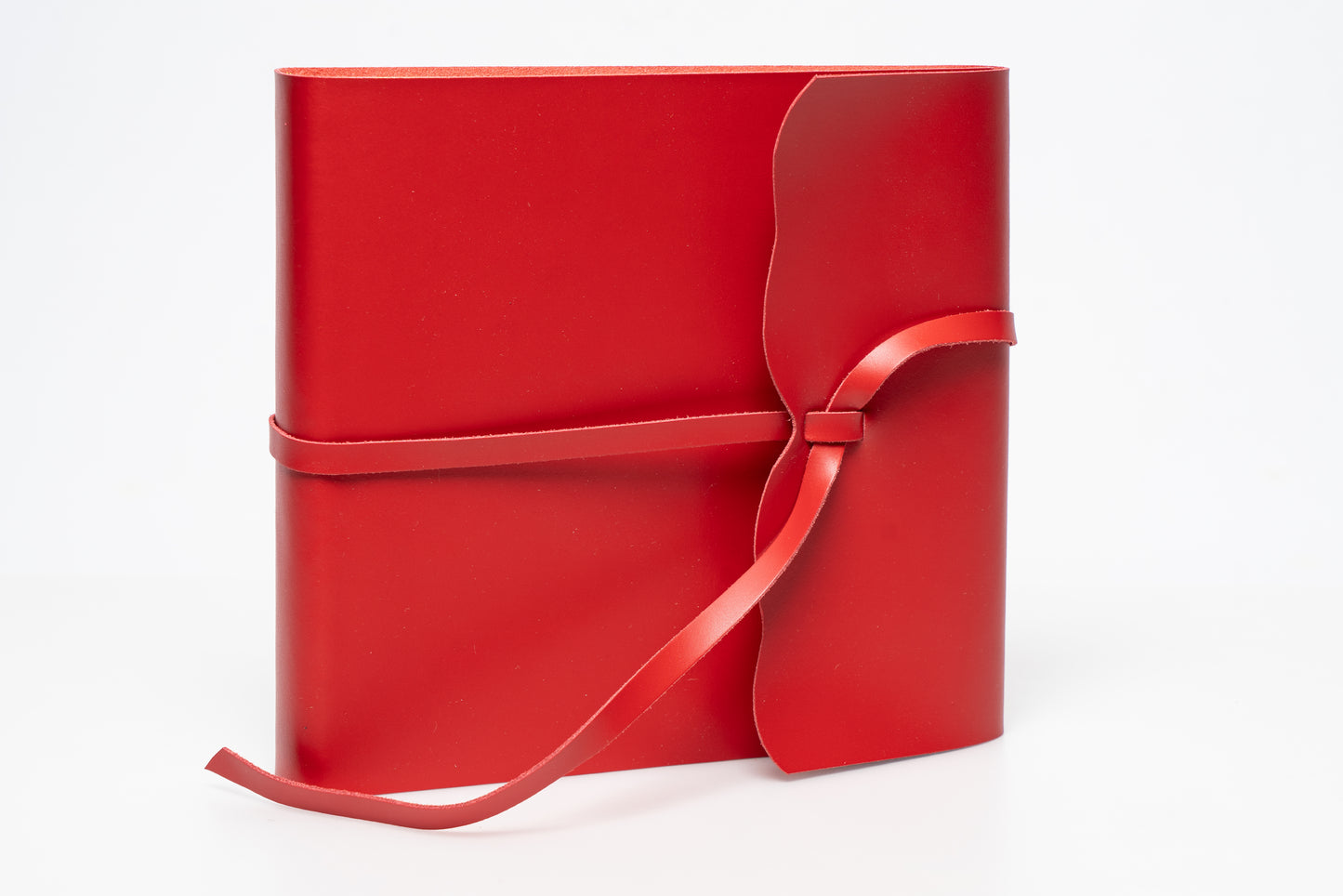 Album in Pelle Rossa | Con laccio
