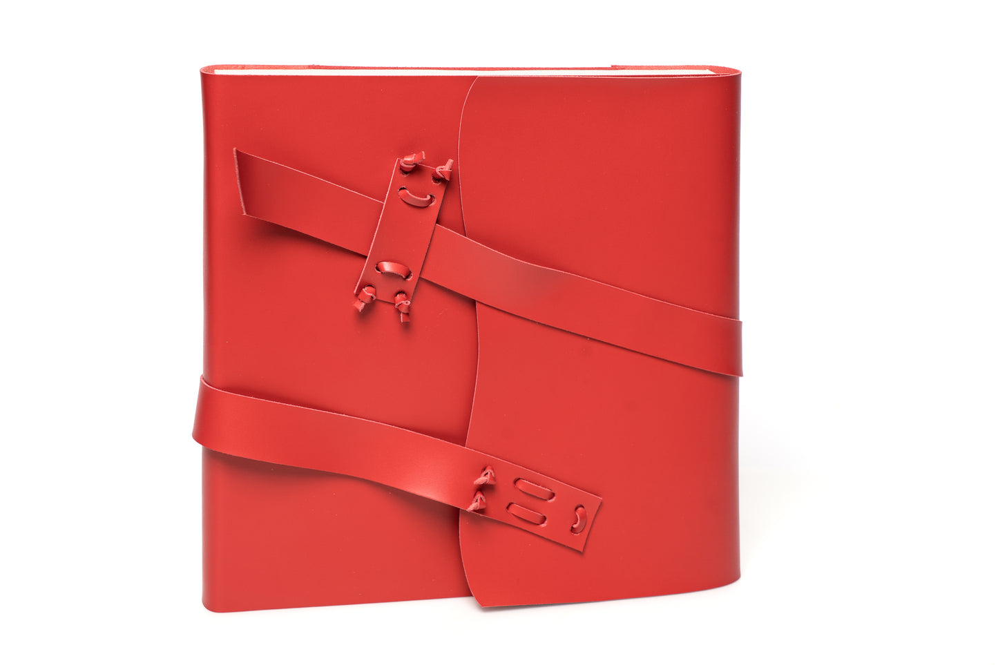 Album in Pelle Rossa | Con cintura